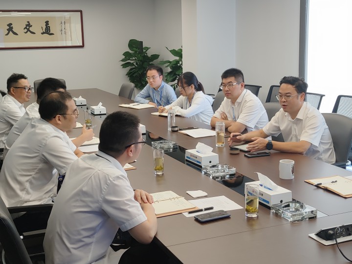 中天精誠裝飾到中天交通集團開展技術對標學習