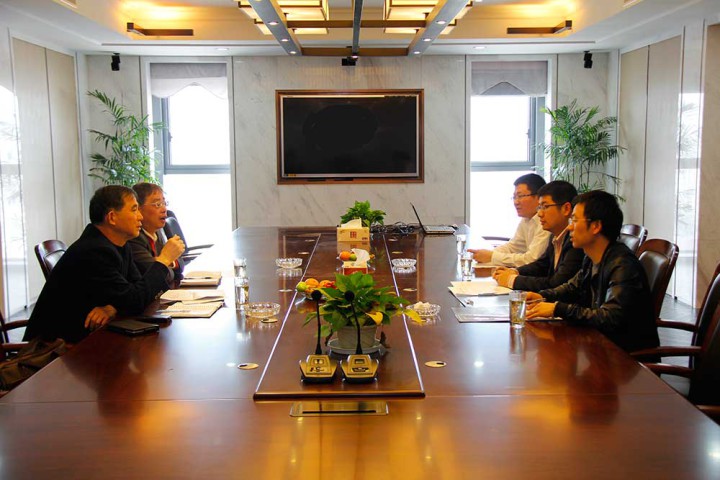 杭州市建筑業(yè)協(xié)會領(lǐng)導(dǎo)到裝飾集團(tuán)調(diào)研