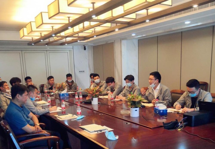 中天精誠裝飾集團召開三方檢管理培訓