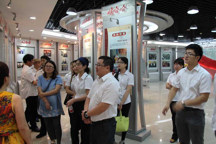 裝飾集團黨支部開展“七一”黨員活動