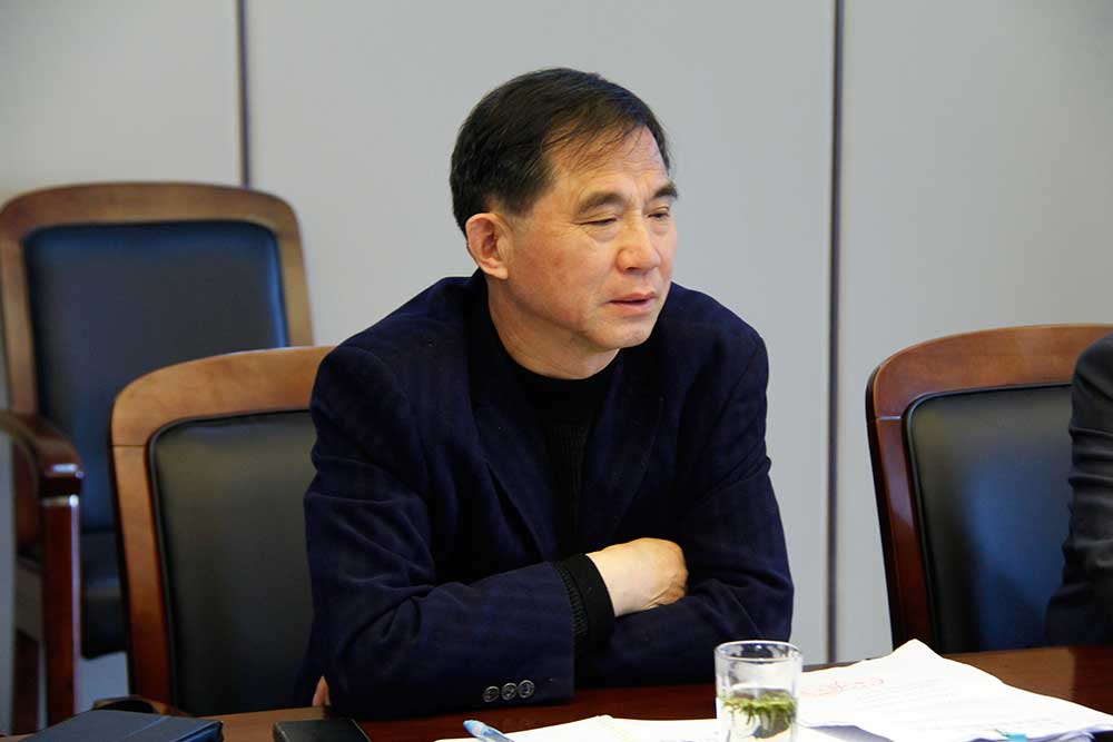 杭州市建筑業協會領導到裝飾集團調研