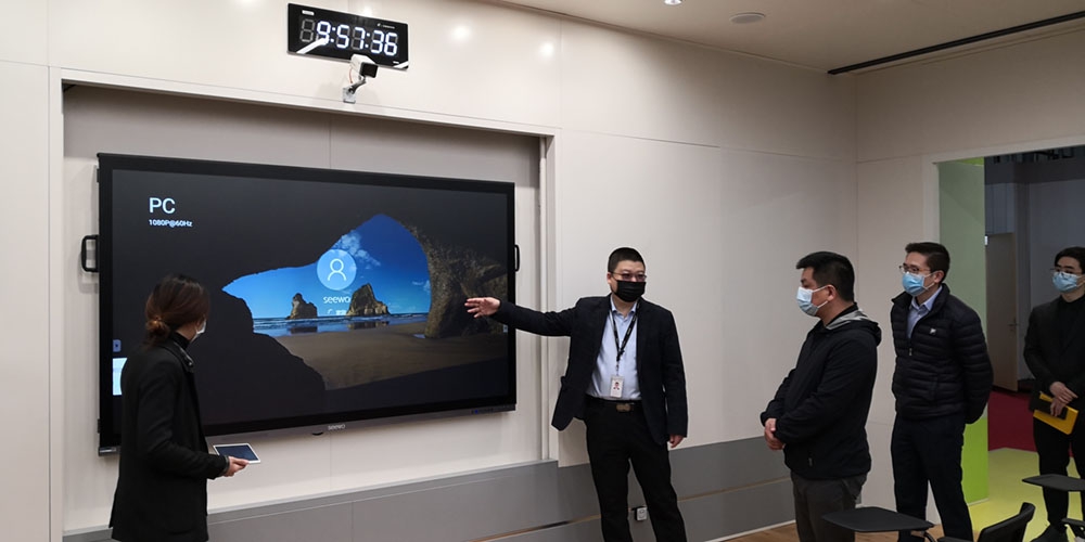 中天精誠裝飾集團(tuán)到漢爾姆考察裝配式建筑