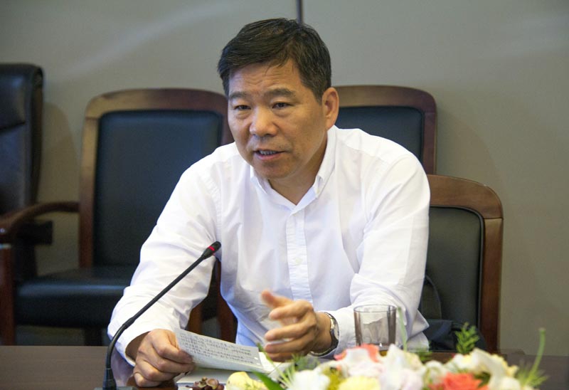 樓永良董事長率集團(tuán)檢查組對裝飾集團(tuán)開展工作檢查