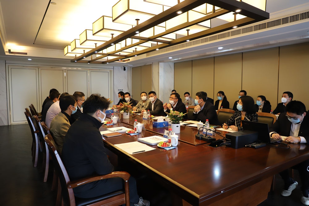  漢爾姆、積木投資公司一行蒞臨中天精誠裝飾考察交流