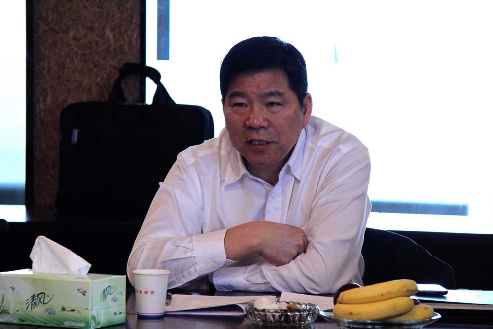 控股集團(tuán)董事長樓永良到裝飾集團(tuán)檢查指導(dǎo)工作